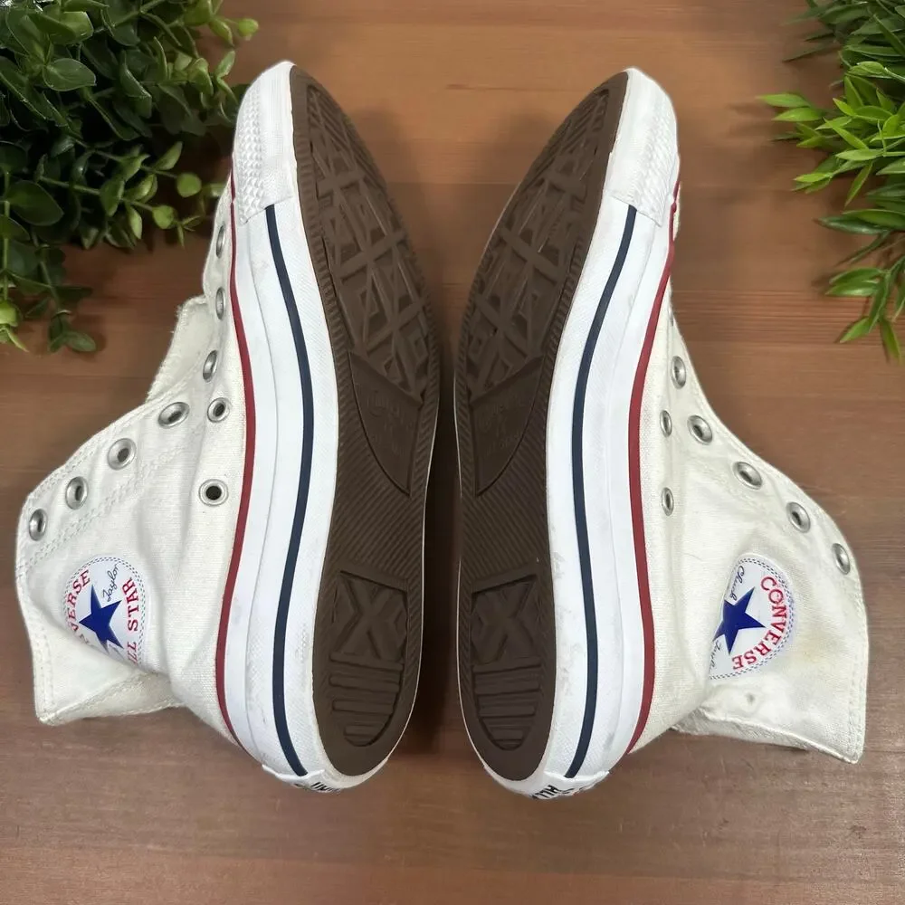 Converse Chuck Taylor All Star High Top Optical White Unisex Size M5/W7